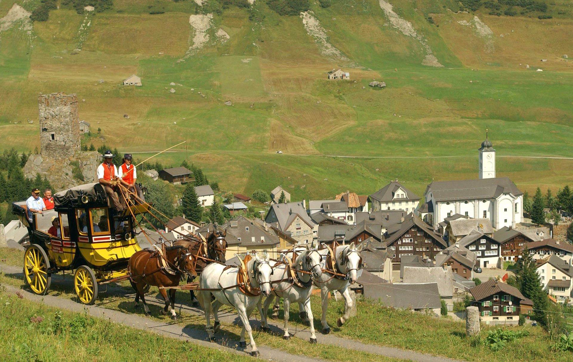 Historische Reisepost